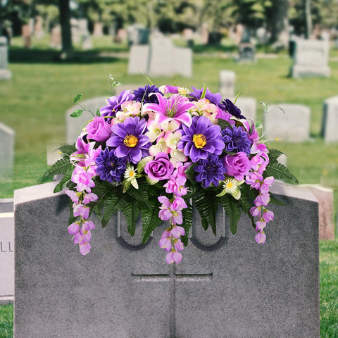 Yastouay long-lasting grave tribute suitable for Easter and other occasions.