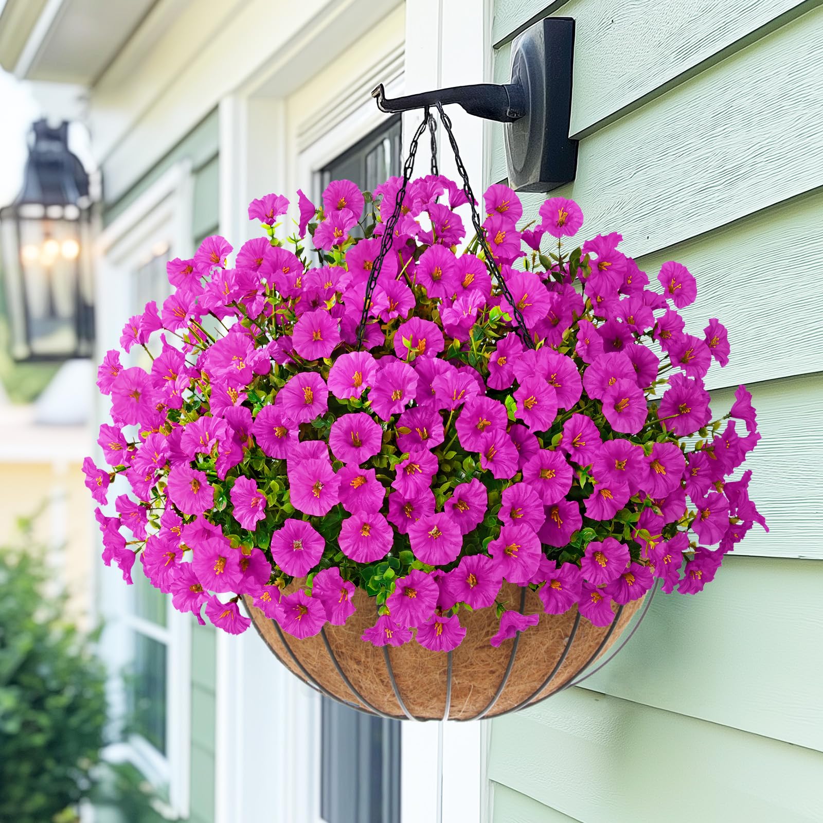 Yastouay UV resistant artificial flowers stay vibrant in sun.