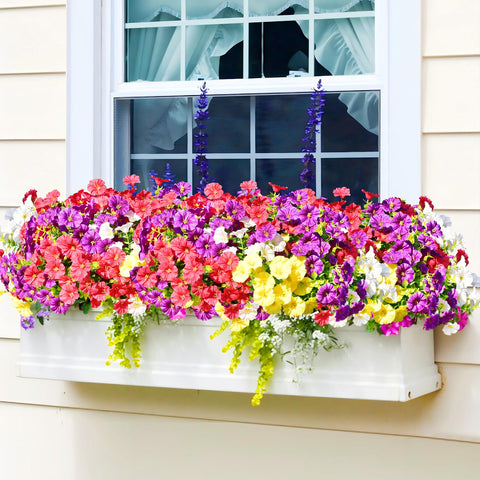 Yastouay UV-resistant flowers preserve vibrant color outdoors