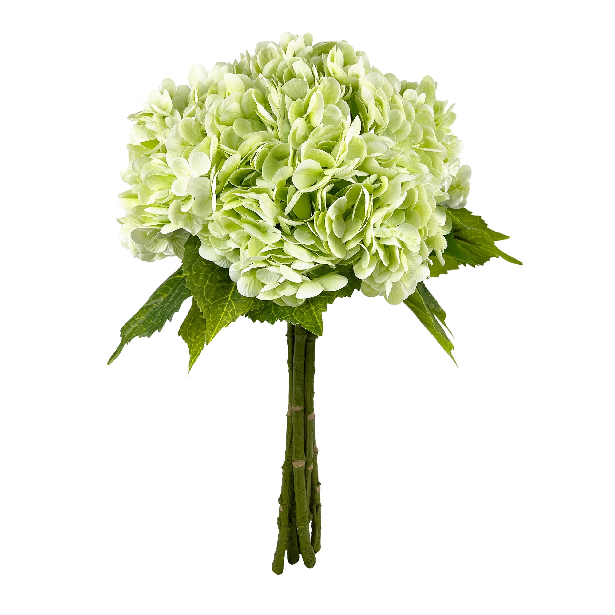 Yatim 21-inch light green hydrangea stems for reusable centerpieces