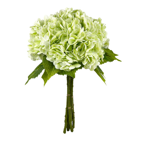 Yatim 21-inch light green hydrangea stems for reusable centerpieces