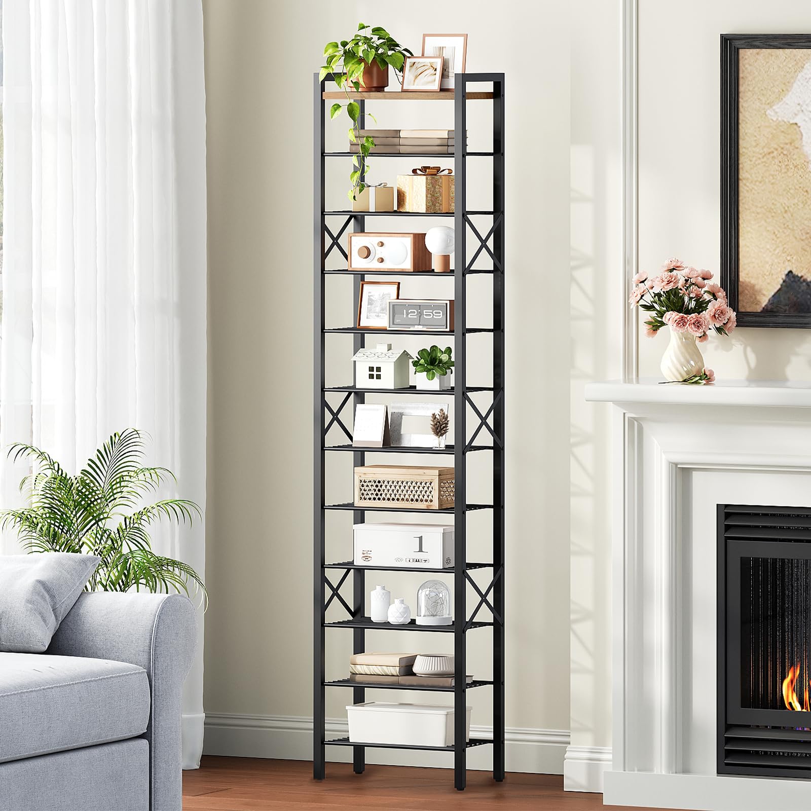 YATINEY adjustable feet ensure level stance on uneven floors.