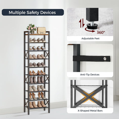 YATINEY adjustable feet ensure a level, wobble-free setup