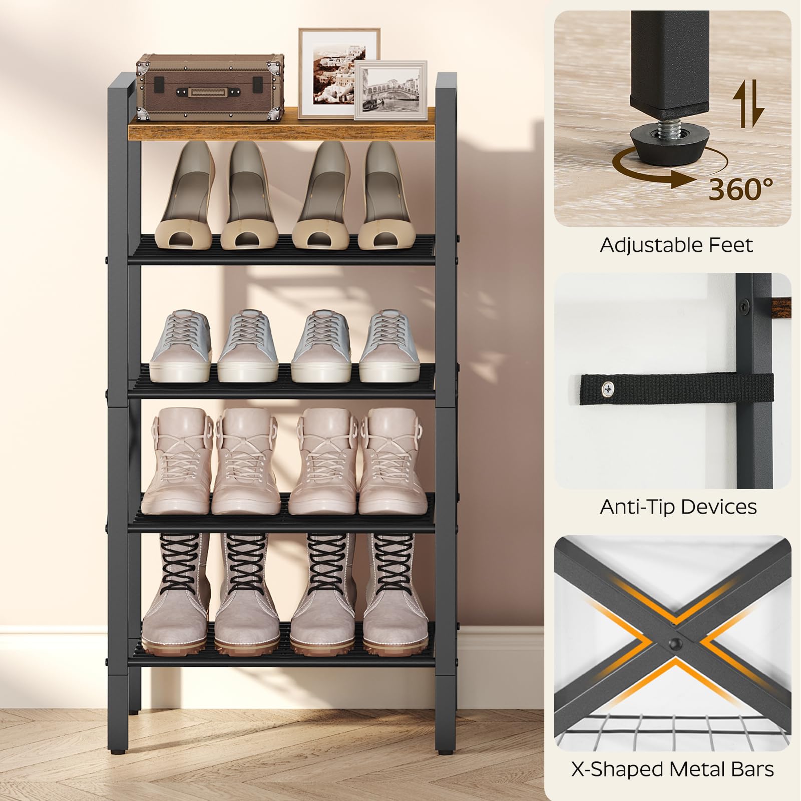 YATINEY anti-tip device enhances safety in home use.