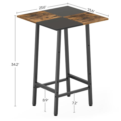YATINEY bar table assembly included tools for quick setup