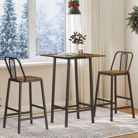YATINEY bar table in dining room setup enhances small space sociability