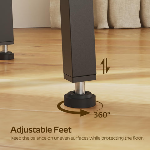 YATINEY footrests provide comfortable support during meals and conversations