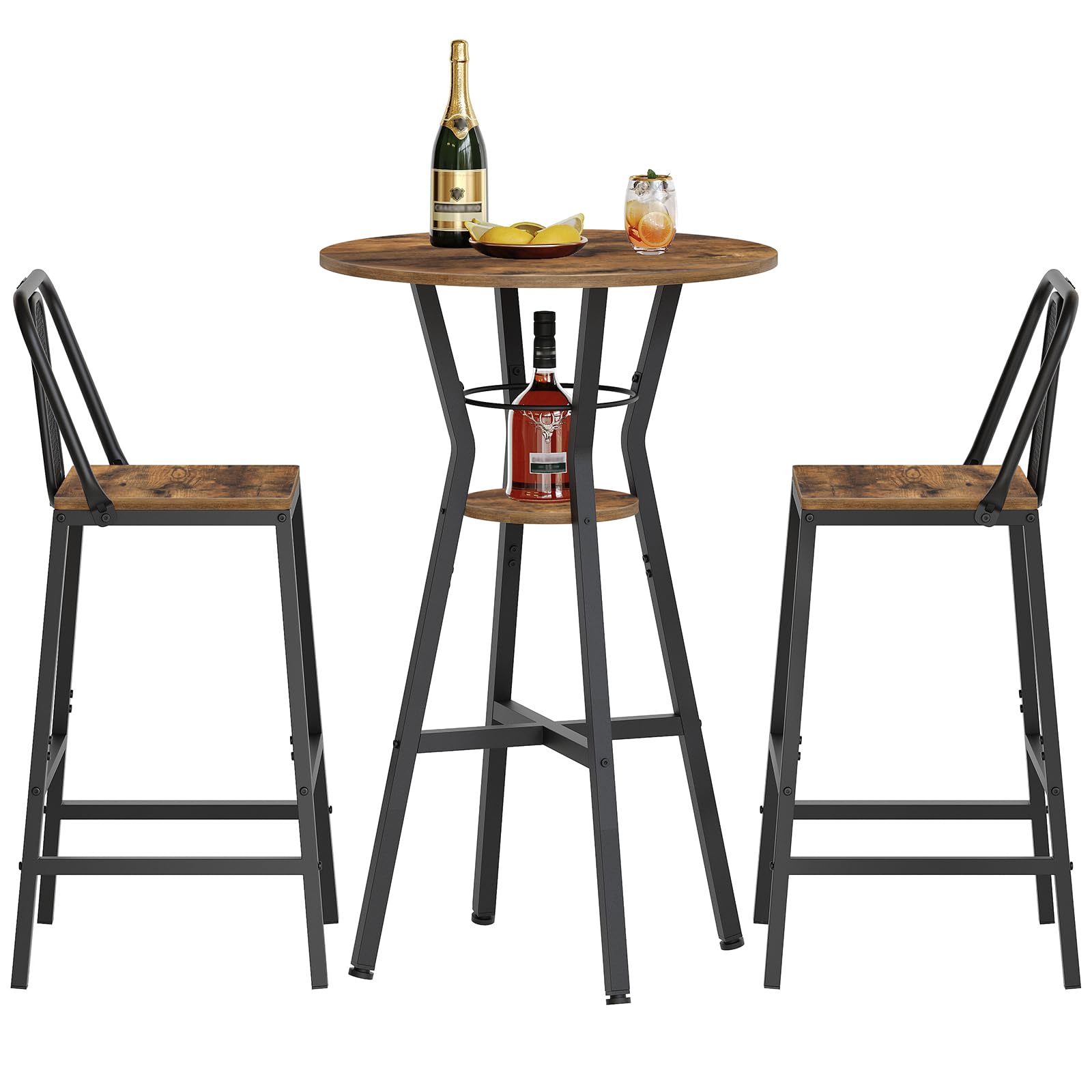 YATINEY bar table pub-style vibe suitable for home bars and seating areas.