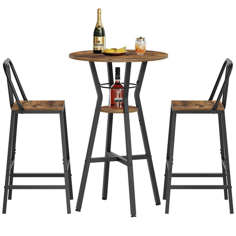 YATINEY bar table pub-style vibe suitable for home bars and seating areas.