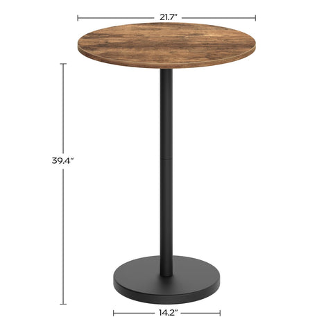 YATINEY bar table set supports two-person gatherings