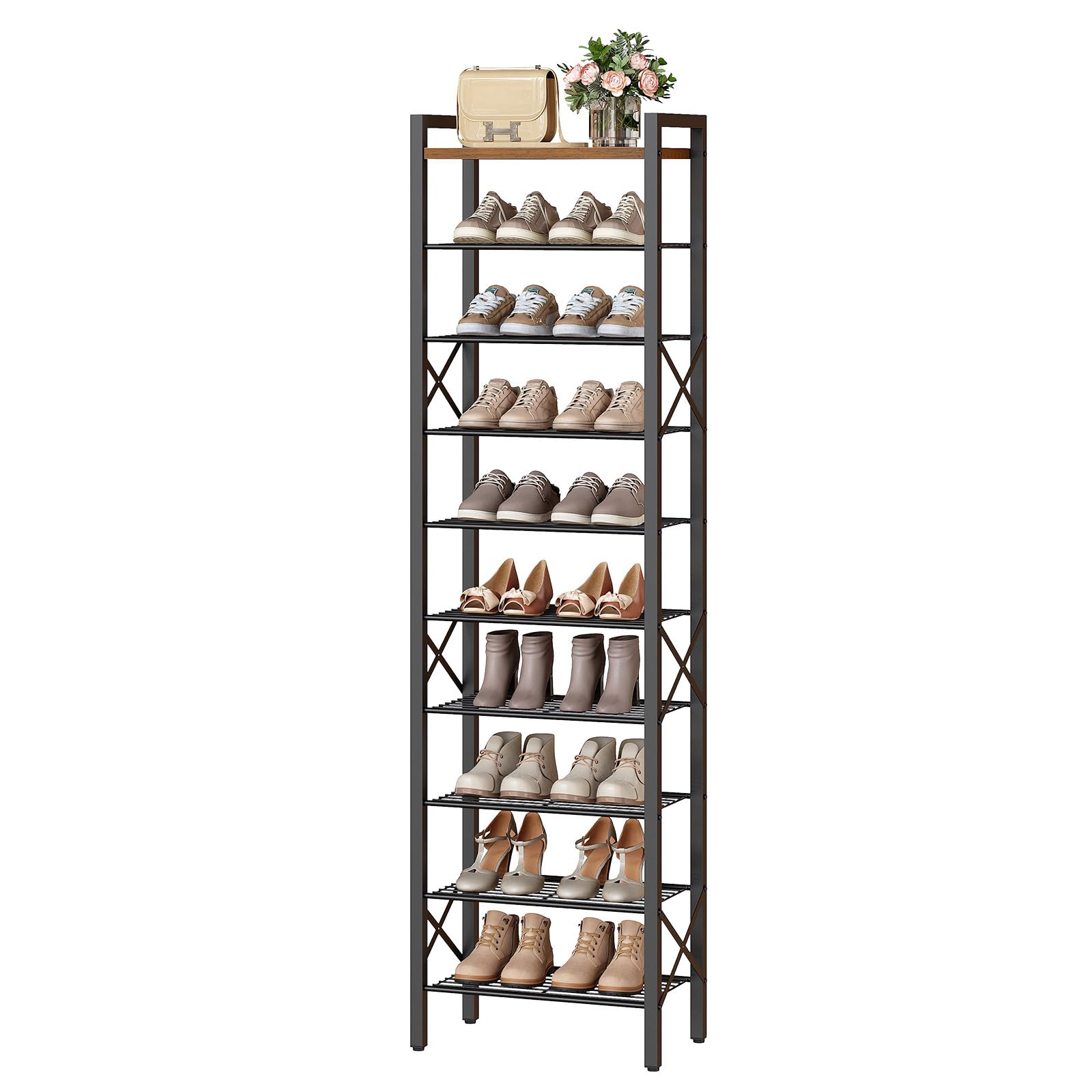 YATINEY compact storage keeps shoes neatly arranged and easy to grab