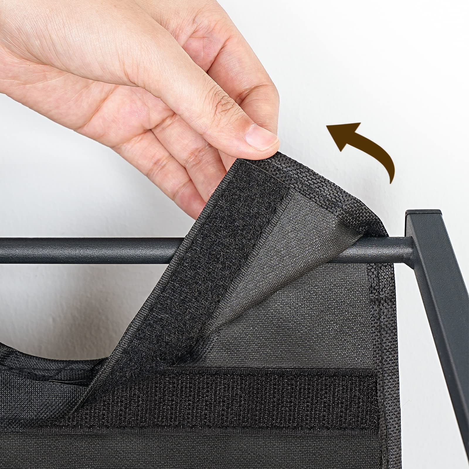 YATINEY top shelf supports up to 44 pounds
