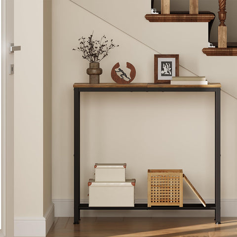YATINEY anti-tip device on the narrow console table for extra stability