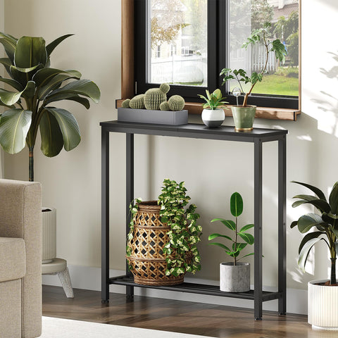 YATINEY slim behind-the-couch table ideal for small living rooms