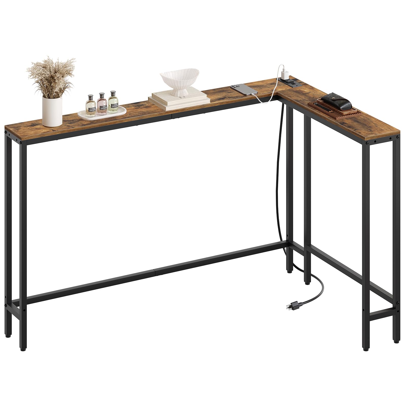 YATINEY entryway living room setup blends with decor while offering functional surface.