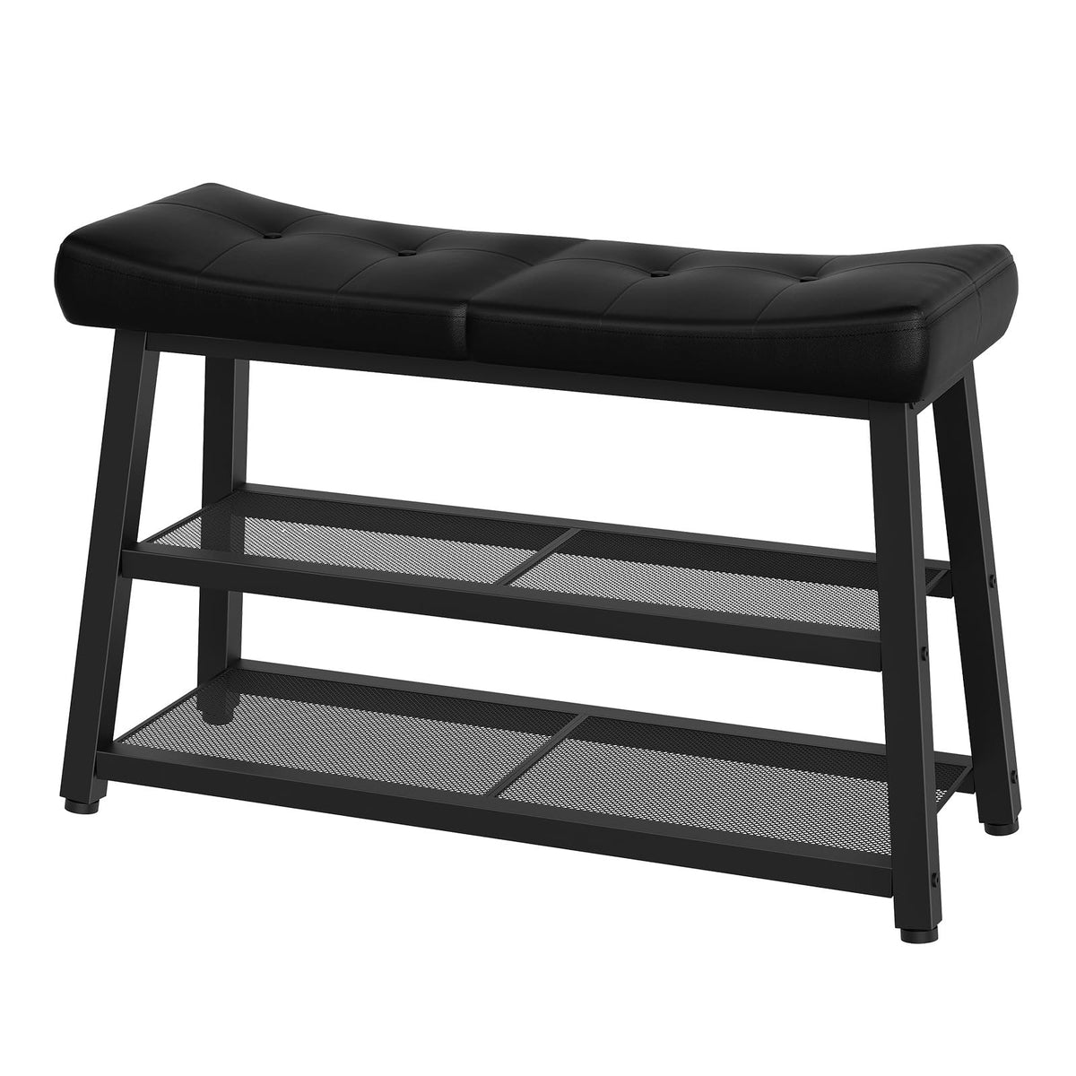 YATINEY shoe bench with cushioned seat for easy shoe changes