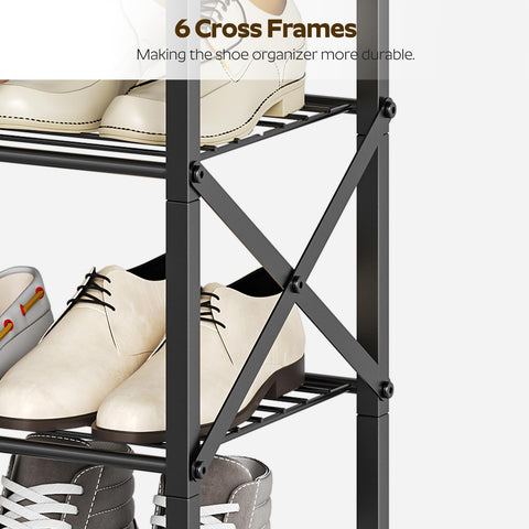 YATINEY sturdy construction with particleboard and metal for long-lasting organization.