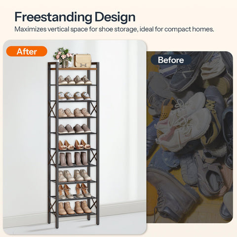 YATINEY wooden top decor display area adds style to any room