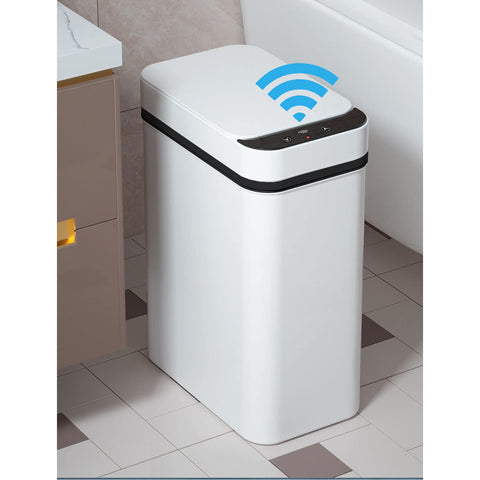 Yatmung smart trash can with sensor motion opens the lid for hands-free use.