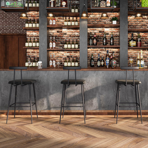 YAUKTAK KBS515B stools in kitchen setting illustrate versatile use.