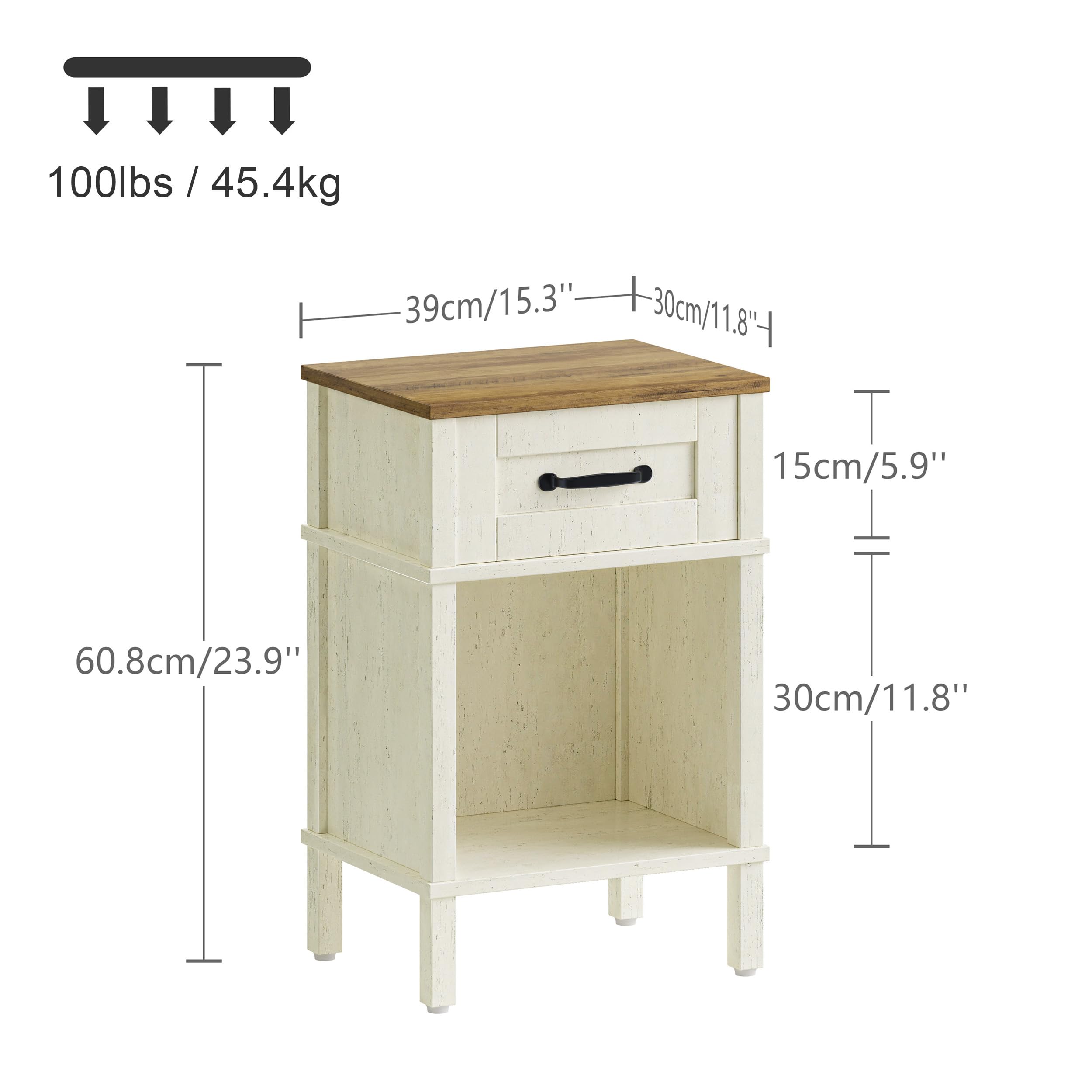 YAUKTAK drawer interior reveals organized space