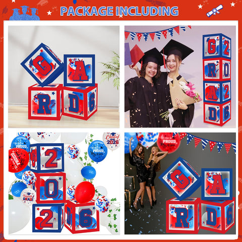 Yavxzvbw latex balloons 48-count kit fills the space with pattern and color.