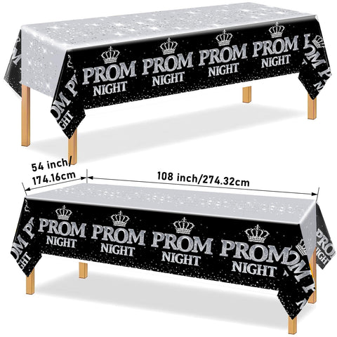 Yavxzvbw Prom 2026 tablecloth unifies the dining area with elegance.