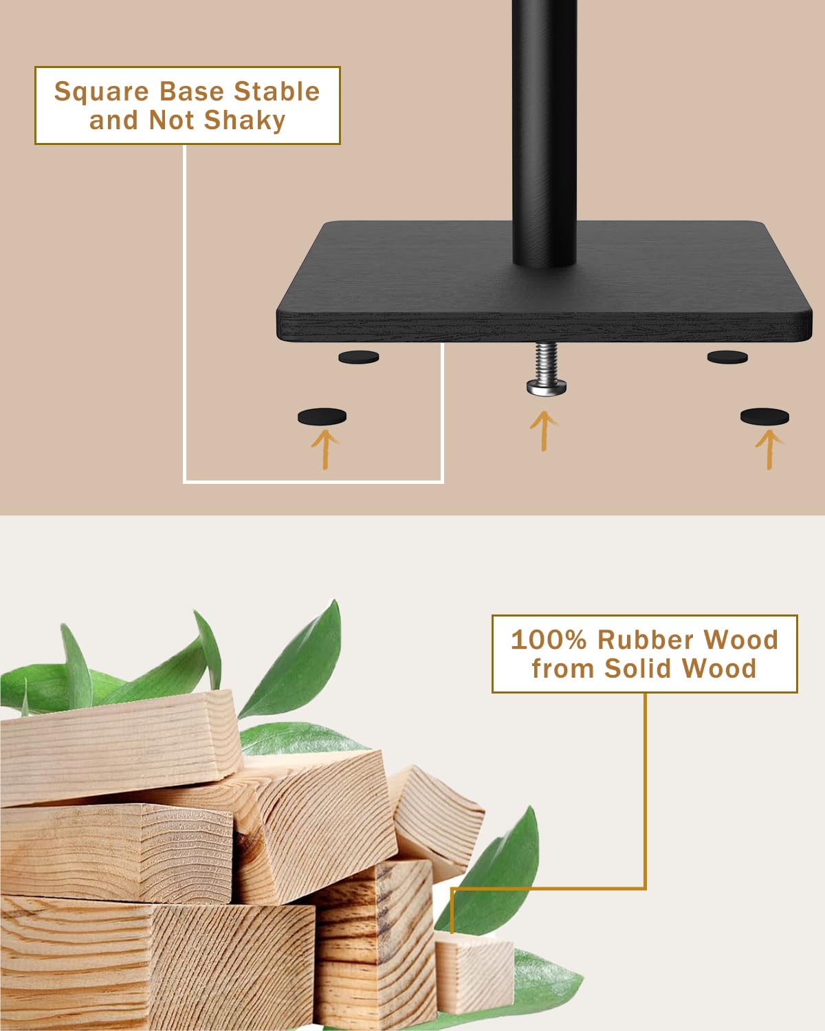 Yawinhe coat rack offers quick assembly for fast setup