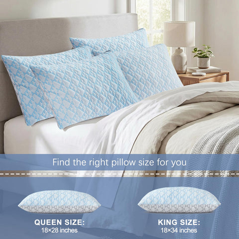 Yawnhug queen-size set of 2 arrives in premium vacuum packaging.