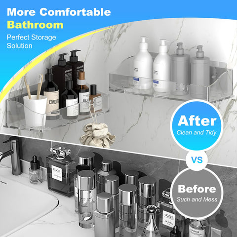 YAWSOUP soap holder keeps essentials reachable while reducing clutter.