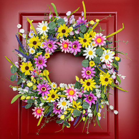 Yawwind front door decor featuring a large 28-inch display.