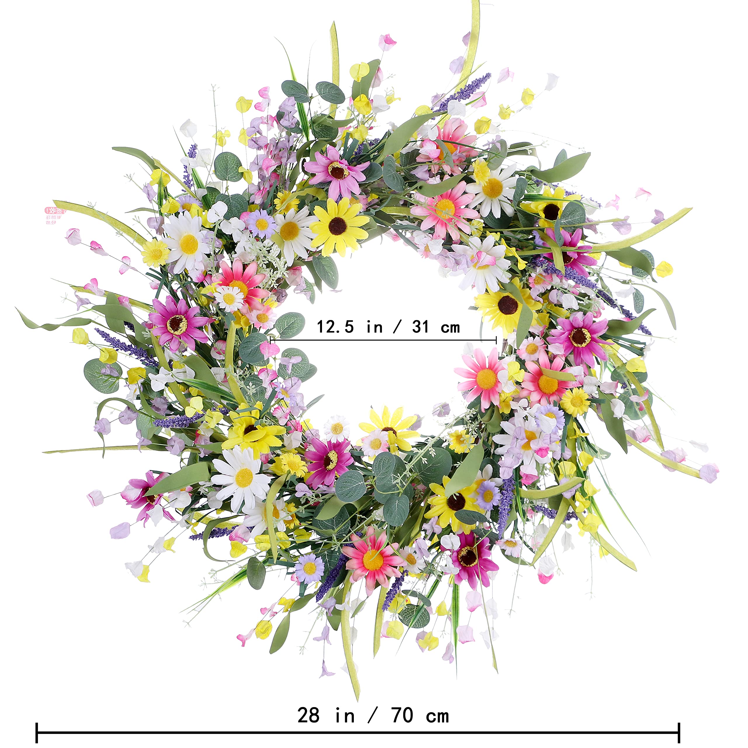 Yawwind summer wreath ideal for quick, stylish seasonal refresh.