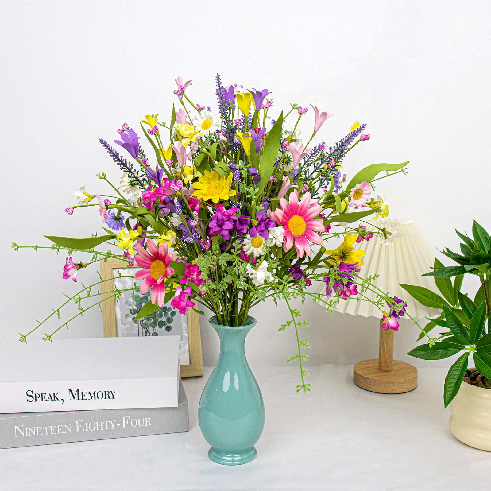 Yawwind Wildflower bouquet handmade for durable indoor displays
