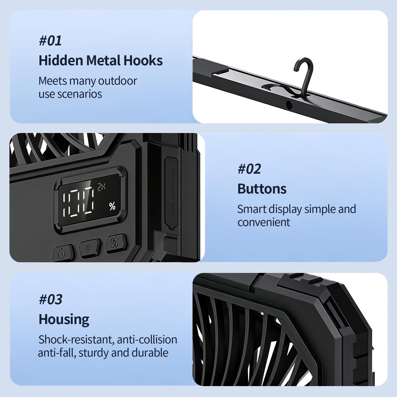 yAyusi battery-powered performance supports charging your phone on the go.