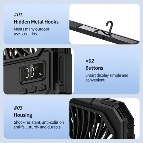 yAyusi battery-powered performance supports charging your phone on the go.