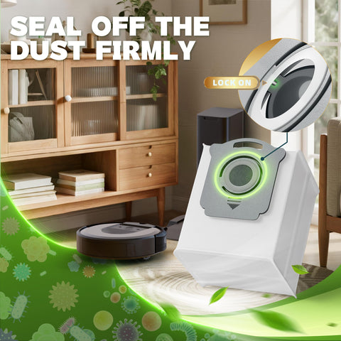 YCWARMXX Roomba bag filtration layer capturing fine dust