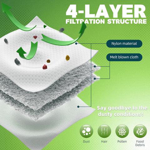 YCWARMXX Roomba bags with large capacity for less frequent changes