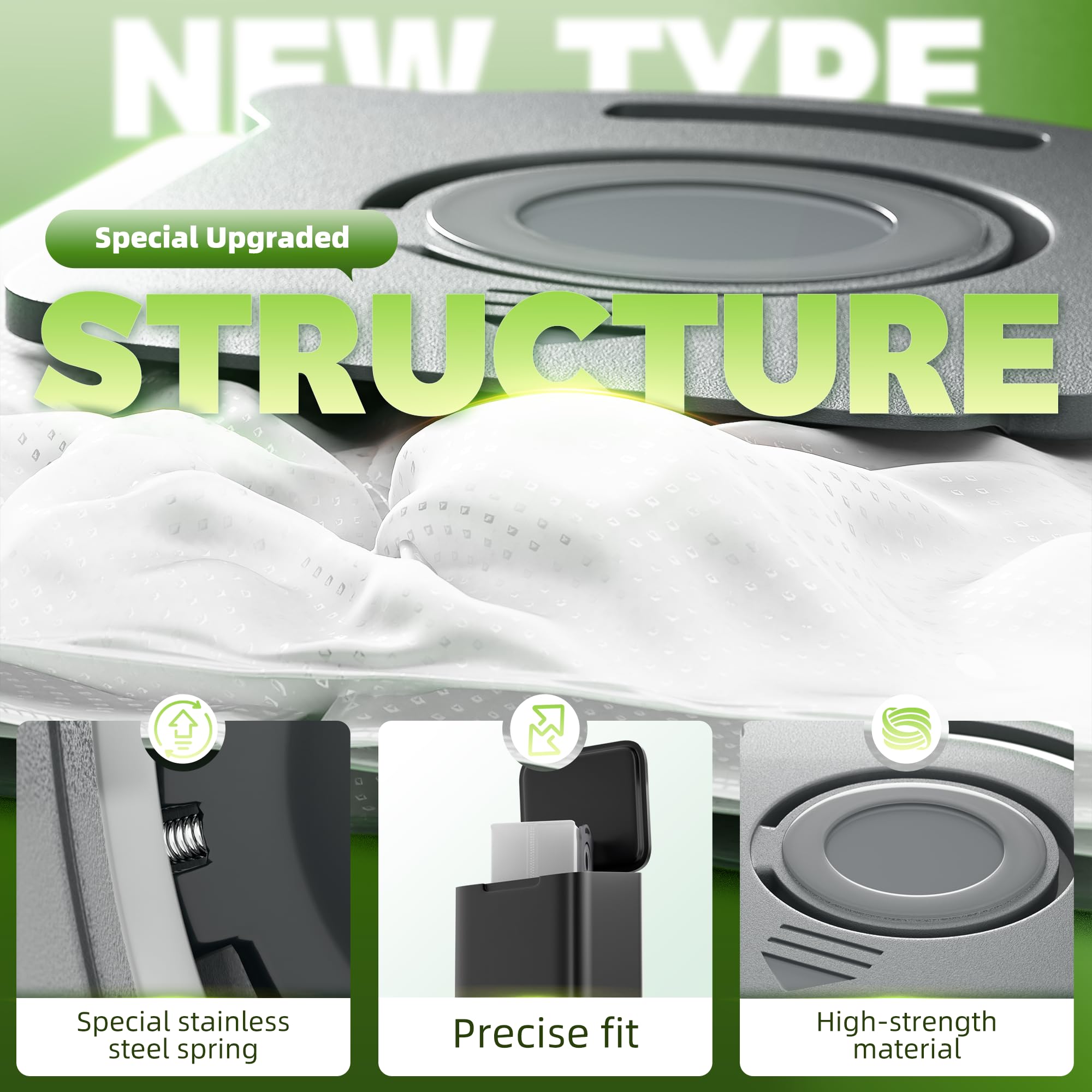 YCWARMXX Roomba bags with self-sealing mechanism during disposal