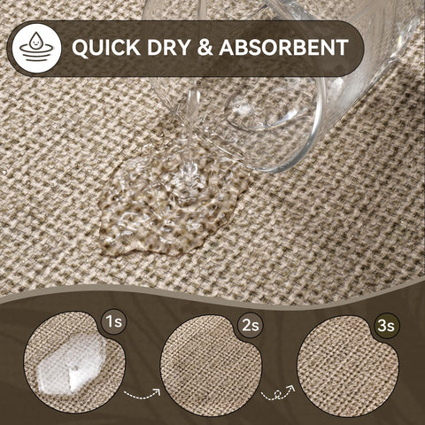 YDKGL braided design fabric adds texture and moisture handling