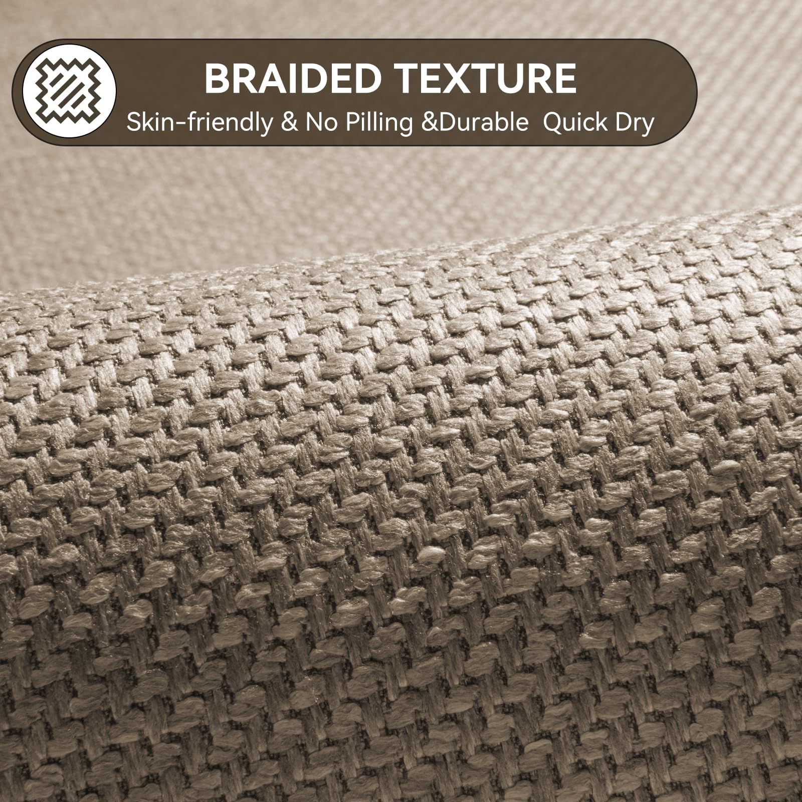 YDKGL multi-use bath mat great for shower spaces and outdoor areas