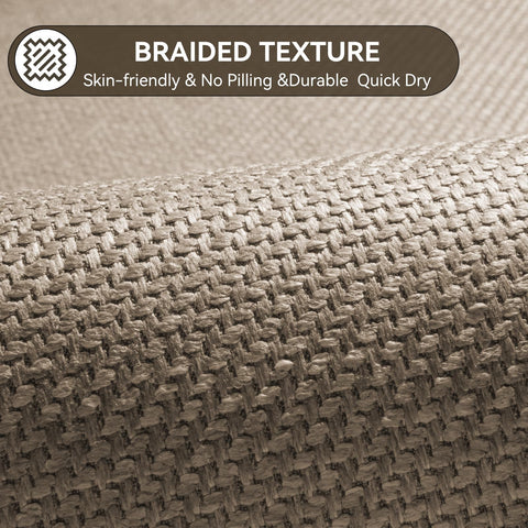 YDKGL multi-use bath mat great for shower spaces and outdoor areas