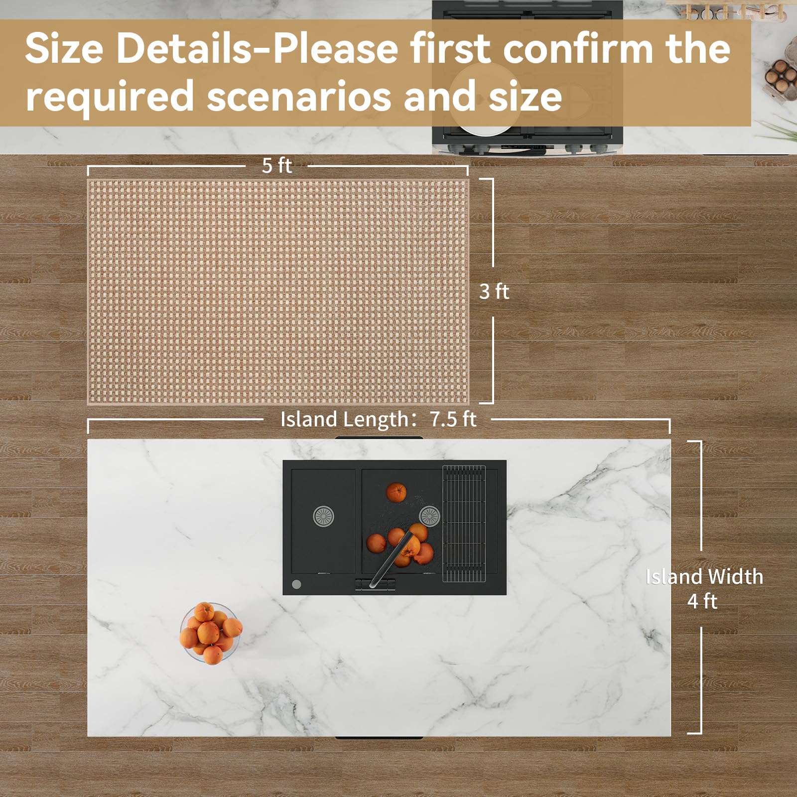 YDKGL washable chenille entry rug is easy to clean after busy days