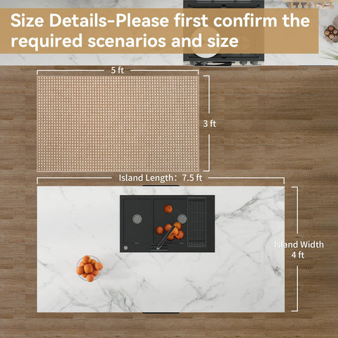 YDKGL washable chenille entry rug is easy to clean after busy days