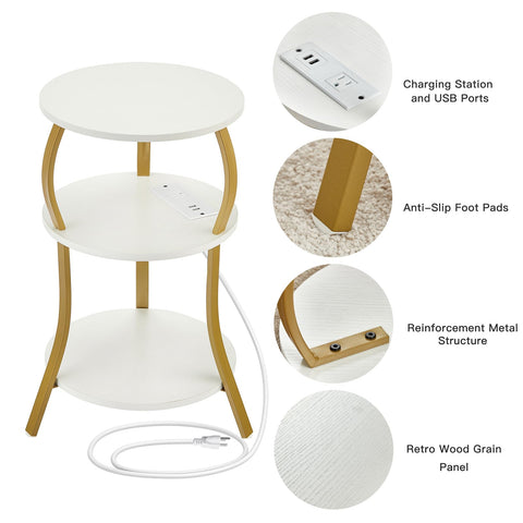YEAKOO wooden tabletop with easy-to-follow assembly and included tools