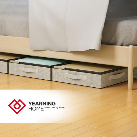 YearningHome large capacity storage for clothes and shoes under the bed