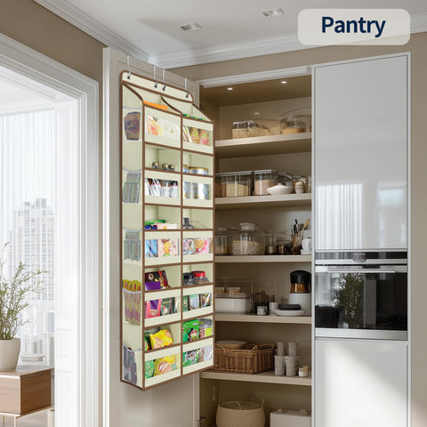 Yecaye clear see-through windows display items at a glance and keep essentials visible
