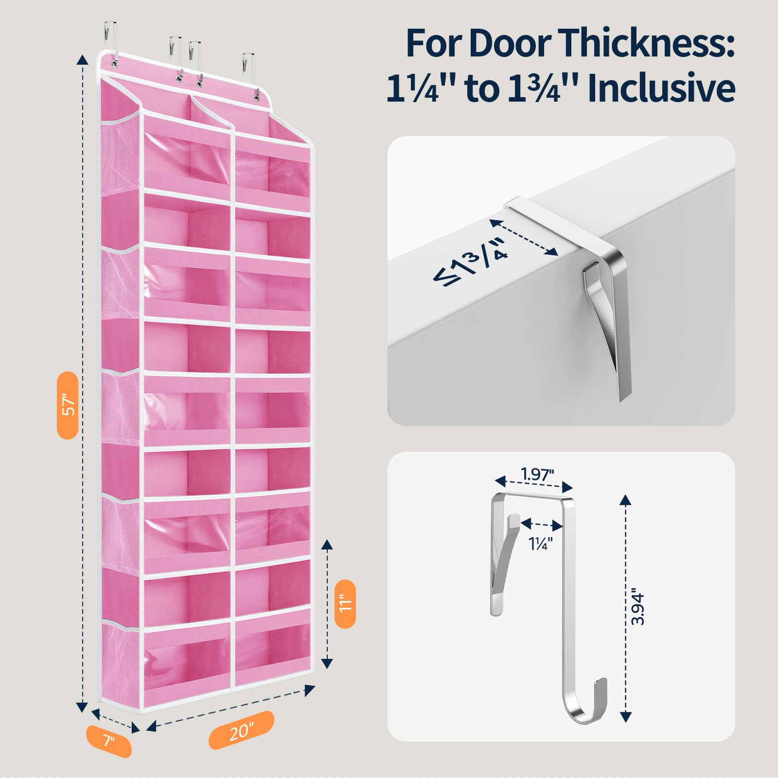 Yecaye durable organizer helps maximize small-space living with ease.