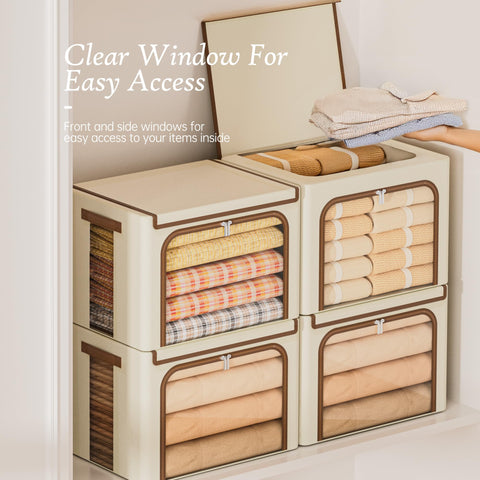 Yecaye dual-access design allows quick retrieval from top or front.