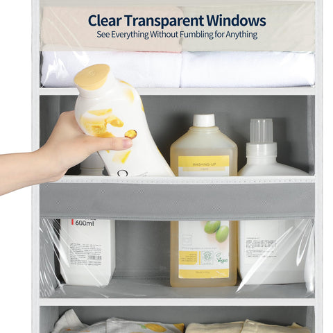 Yecaye over the door organizer fits doors up to 1.97 inches thick