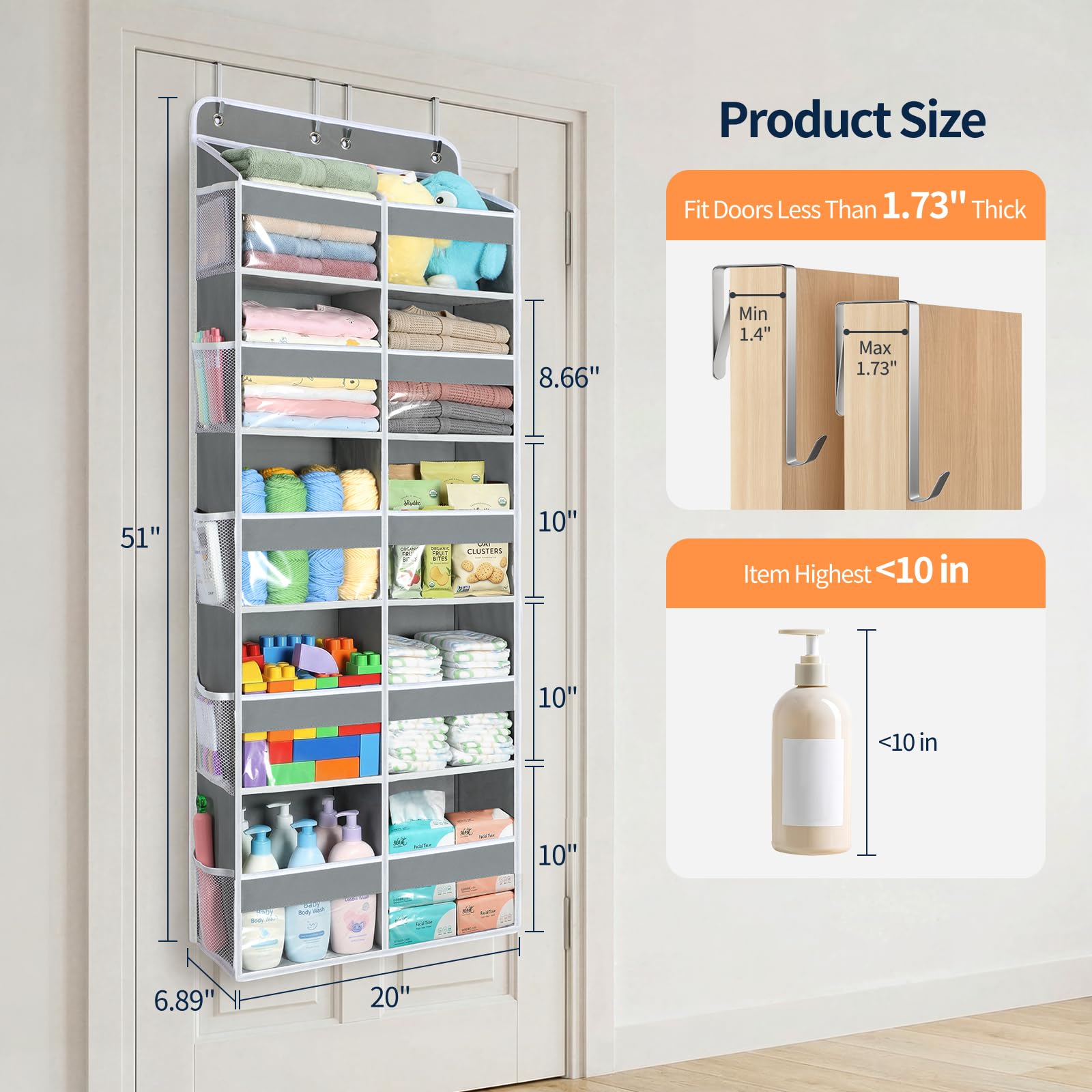 Yecaye organizer used in pantry for organized snacks and supplies